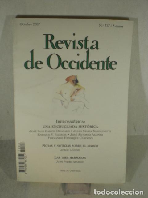 Libros: REVISTA DE OCCIDENTE N&ordm;317 - VARIOS - Foto 1