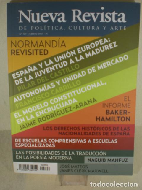 Libros: NUEVA REVISTA N&ordm;109 - VARIOS - Foto 1
