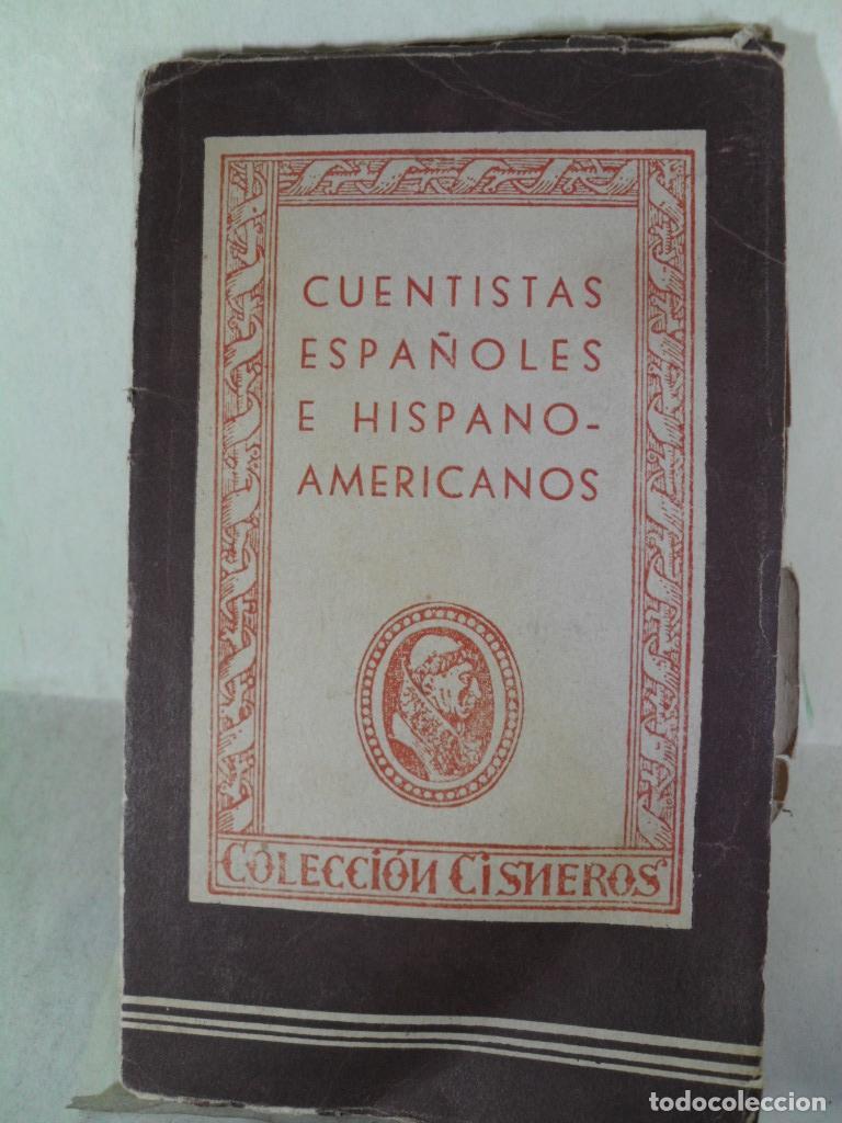 Libros: CUENTISTAS ESPA&Ntilde;OLES E HISPANOAMERICANOS - VARIOS - Foto 1