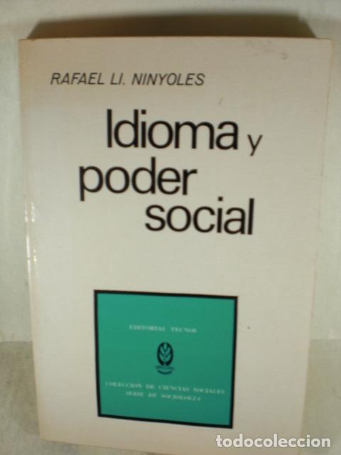 Libros: IDIOMA Y PODER SOCIAL - RAFAEL NINYOLES - Foto 1