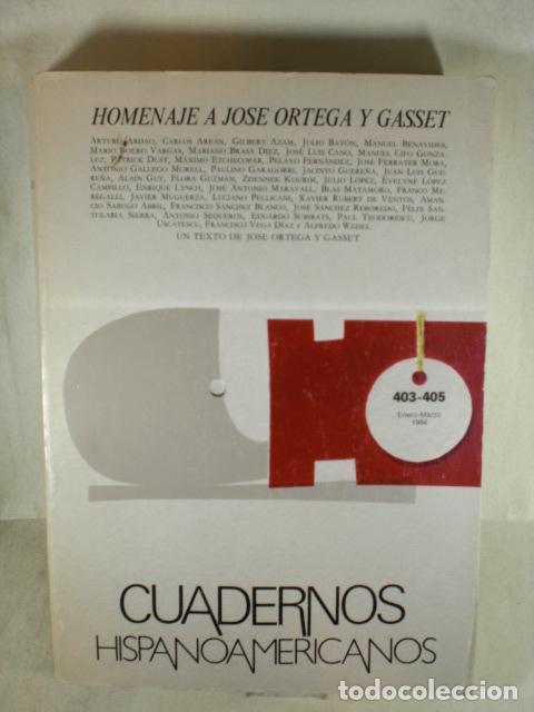 Libros: HOMENAJE A JOSE ORTEGA Y GASSET - VARIOS - Foto 1