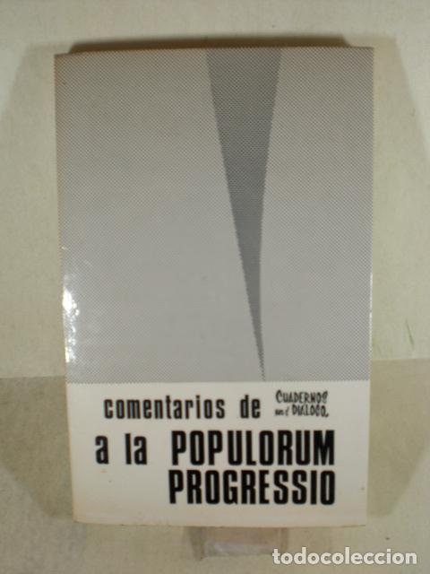 Libros: COMENTARIOS DE A LA POPULORUM PROGRESSIO - JOAQUIN RUIZ GIMENEZ - Foto 1