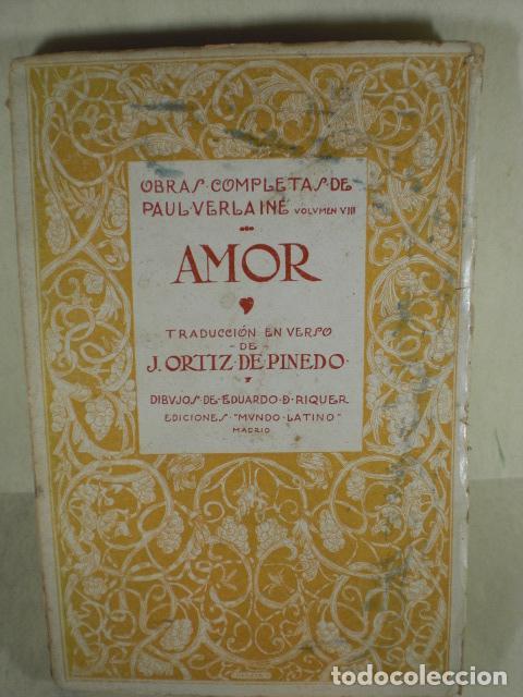 Libros: AMOR - PAUL VERLAINE - Foto 1