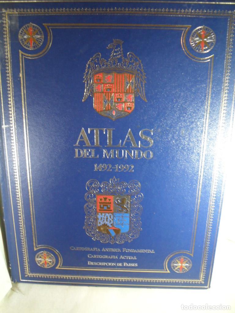 Libros: ATLAS DEL MUNDO 1492-1992 - VARIOS - Foto 1