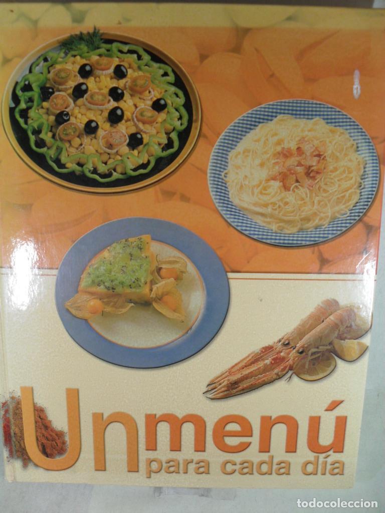 Libros: UN MENU PARA CADA DIA - VARIOS - Foto 1