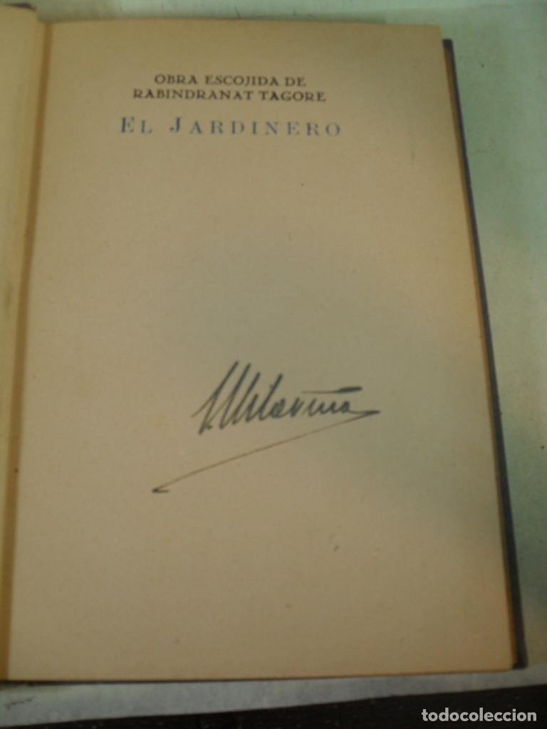 Libros: EL JARDINERO - RABINDRANATH TAGORE - Foto 1