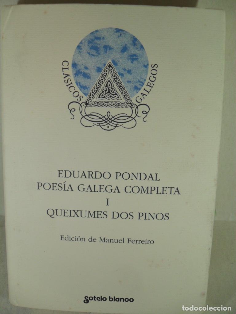 Libros: QUEIXUMES DOS PINOS - EDUARDO PONDAL - Foto 1