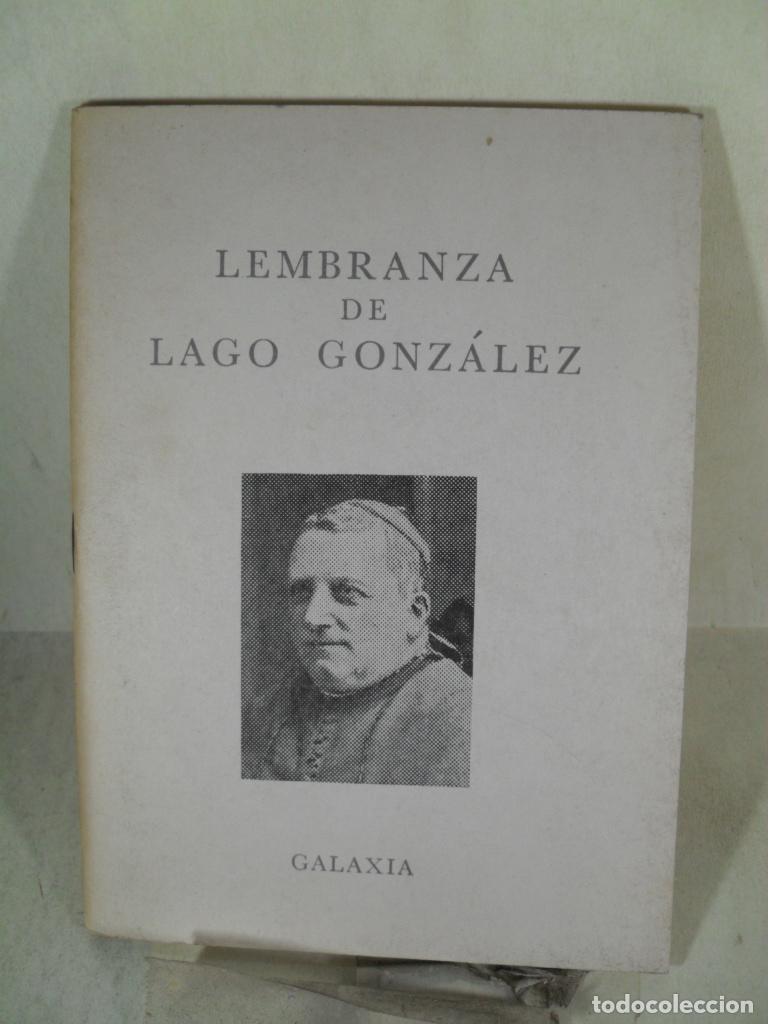 Libros: LEMBRANZA DE LAGO GONZALEZ - VARIOS - Foto 1