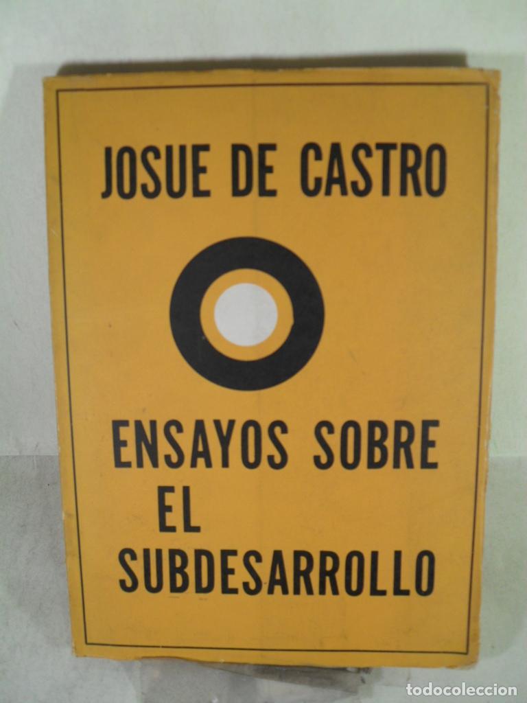 Libros: ENSAYOS SOBRE EL SUBDESARROLLO - JOSUE DE CASTRO - Foto 1