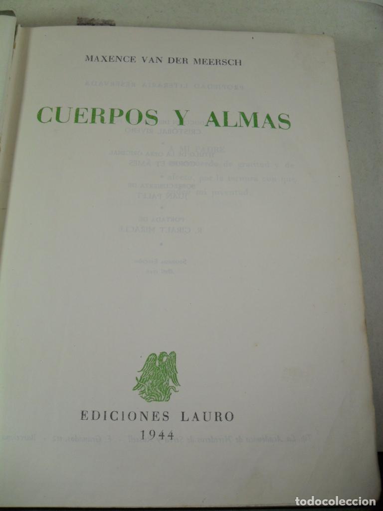 Libros: CUERPOS Y ALMAS - MAXENCE VAN DER MEERSCH - Foto 1