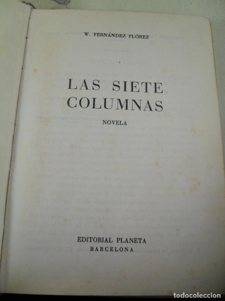 Libros: LAS SIETE COLUMNAS - WENCESLAO FERNANDEZ FLOREZ - Foto 1