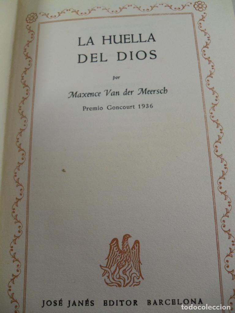 Libros: LA HUELLA DEL DIOS - MAXENCE VAN DER MEERSCH - Foto 1