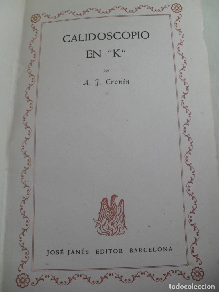 Libros: CALIDOSCOPIO - AJ CRONIN - Foto 1