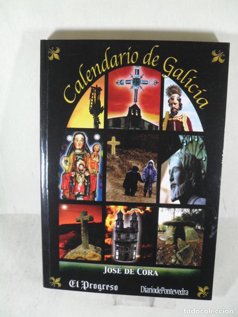 Libros: CALENDARIO DE GALICIA - JOSE DE CORA - Foto 1