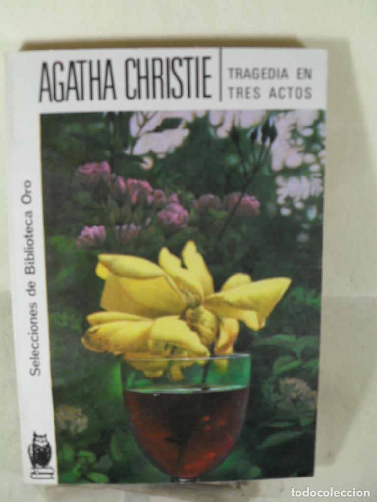 Libros: TRAGEDIA EN TRES ACTOS - AGATHA CHRISTIE - Foto 1