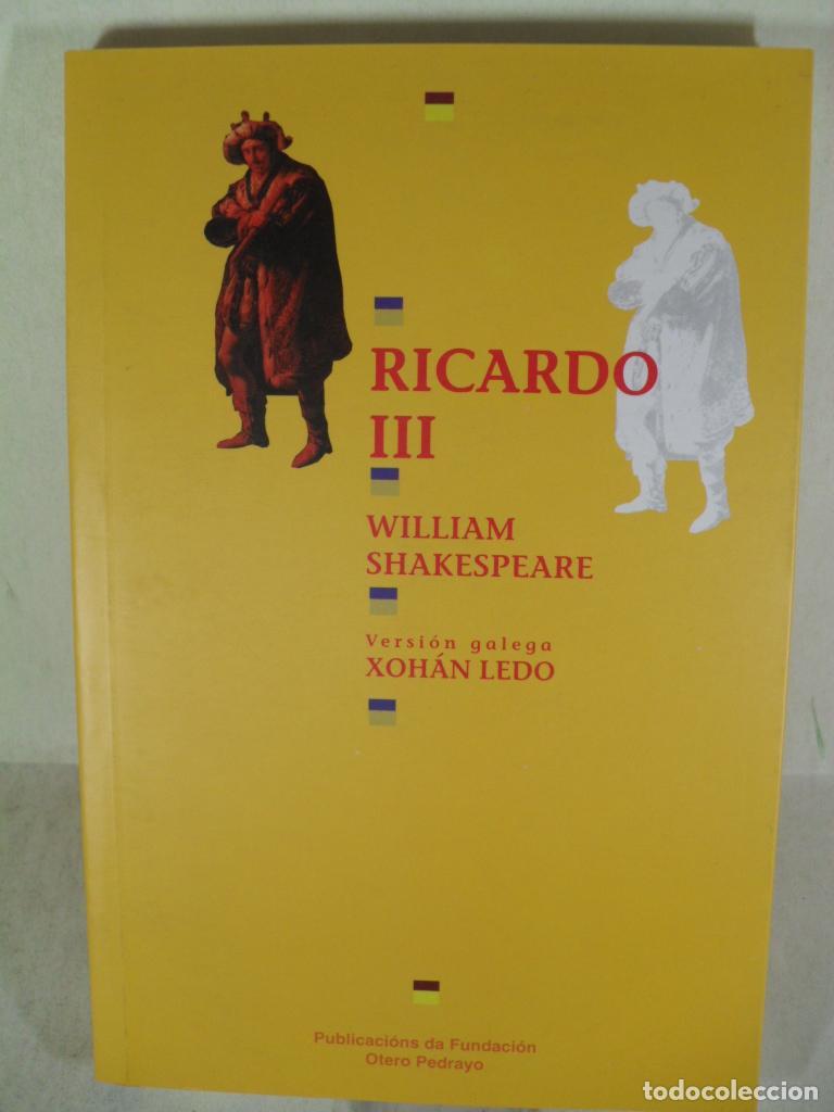 Libros: RICARDO III - WILLIAM SHAKESPEARE - Foto 1