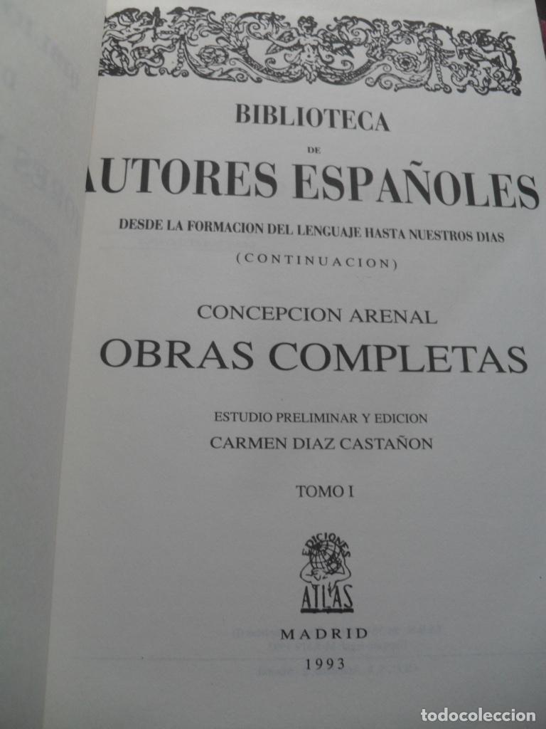 Libros: OBRAS COMPLETAS 2 TOMOS - CONCEPCION ARENAL - Foto 1
