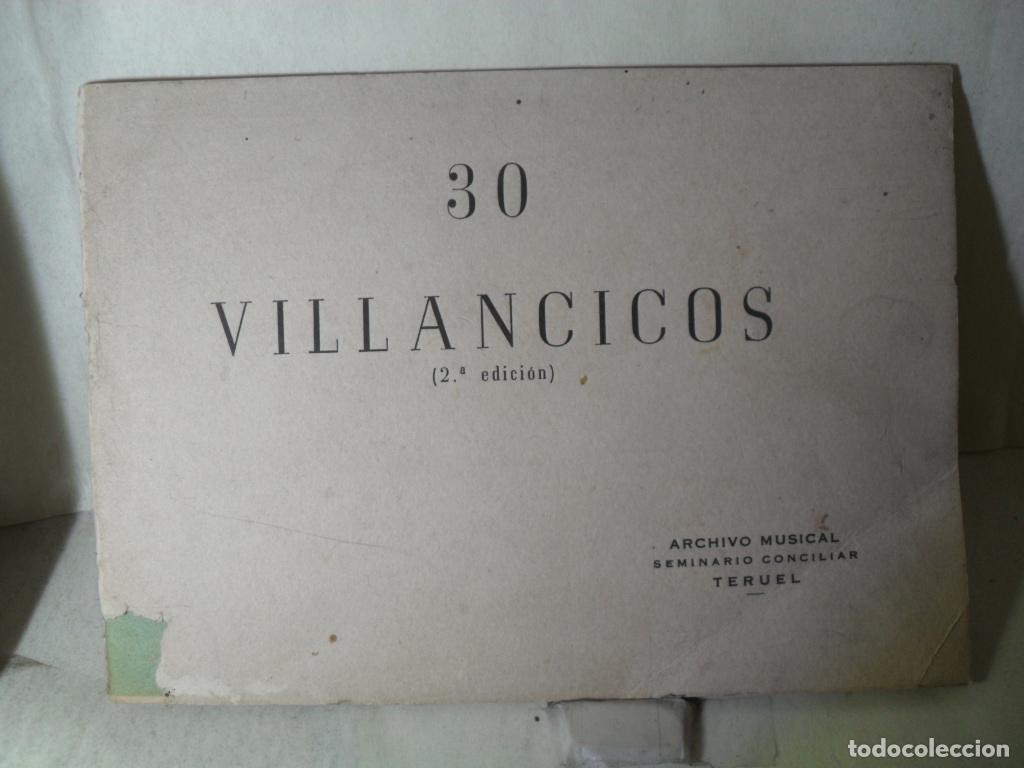 Libros: 30 VILLANCICOS PARTITURA - VARIOS - Foto 1