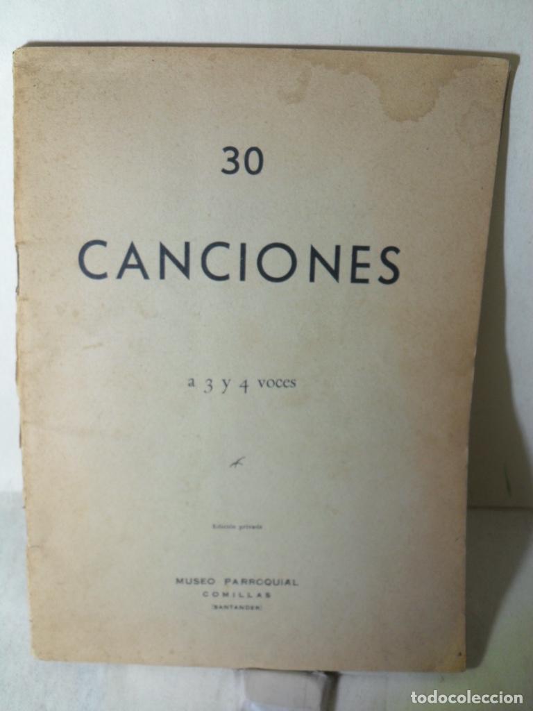 Libros: 30 CANCIONES PARTITURA - VARIOS - Foto 1