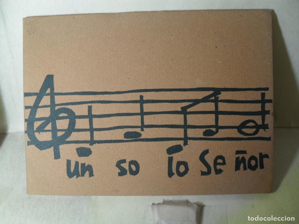 Libros: UN SOLO SE&Ntilde;OR PARTITURA - VARIOS - Foto 1