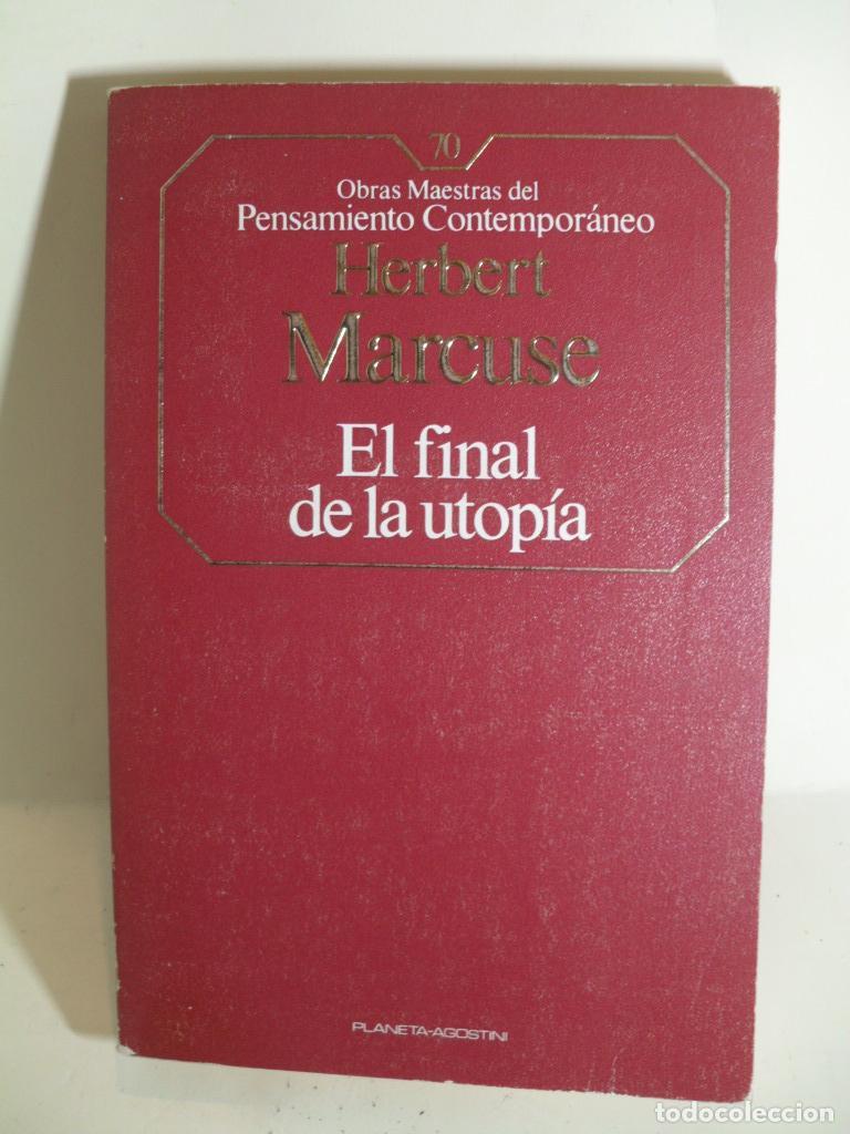 Libros: EL FINAL DE LA UTOPIA - HERBERT MARCUSE - Foto 1