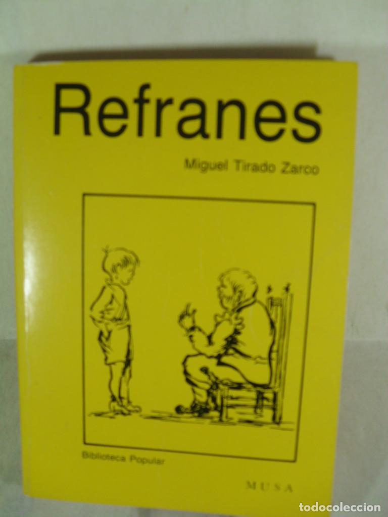 Libros: REFRANES - MIGUEL TIRADO ZARCO - Foto 1