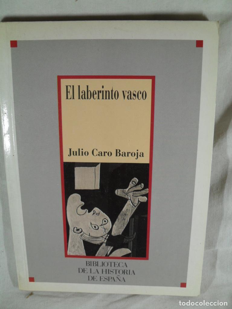Libros: EL LABERINTO VASCO - JULIO CARO BAROJA - Foto 1