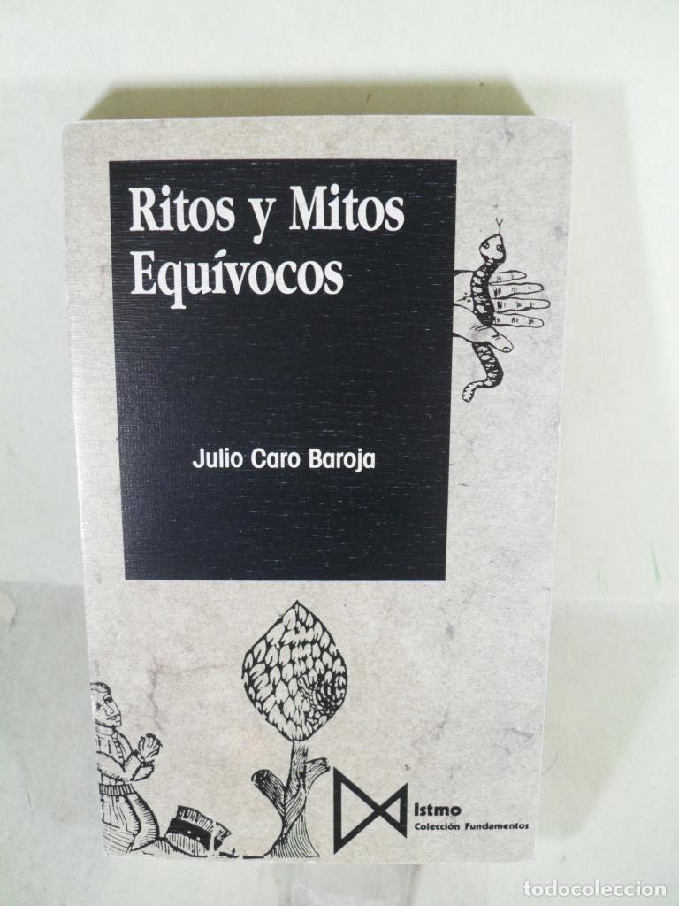 Libros: RITOS Y MITOS QUIVOCOS - JULIO CARO BAROJA - Foto 1
