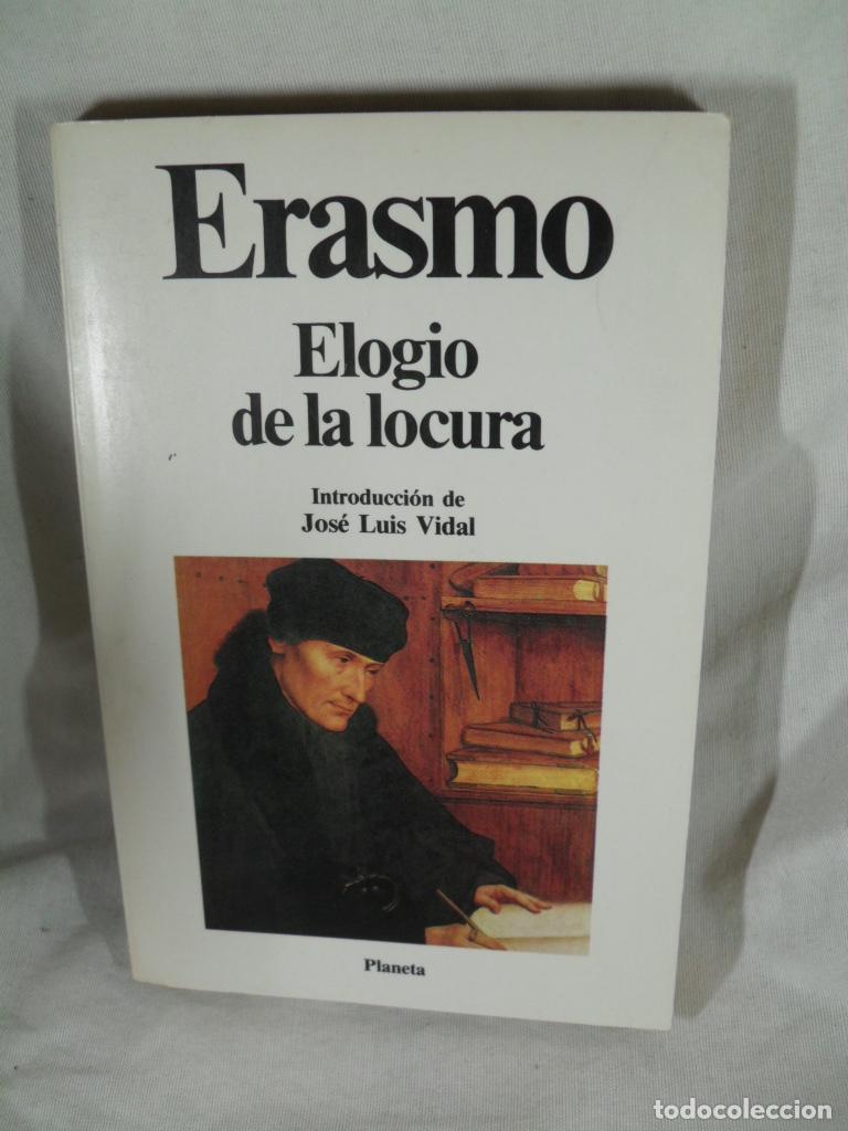 Libros: ELOGIO DE LA LOCURA - ERASMO DE ROTTERDAM - Foto 1