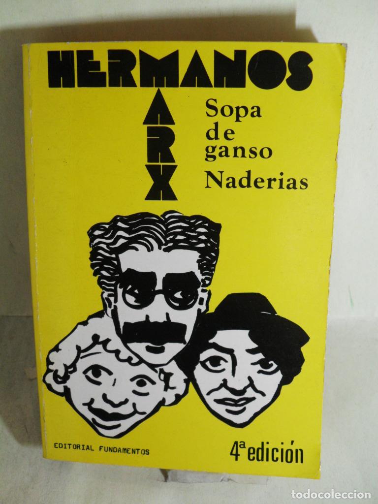 Libros: SOPA DE GANSO - NADERIAS - HERMANOS MARX - Foto 1