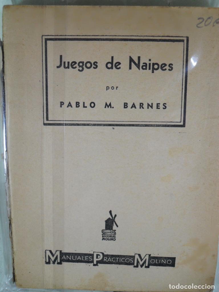 Libros: JUEGOS DE NAIPES - PABLO M BARNES - Foto 1