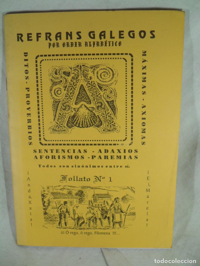 Libros: REFRAS GALEGOS FOLLATO N&ordm;1 - VARIOS - Foto 1