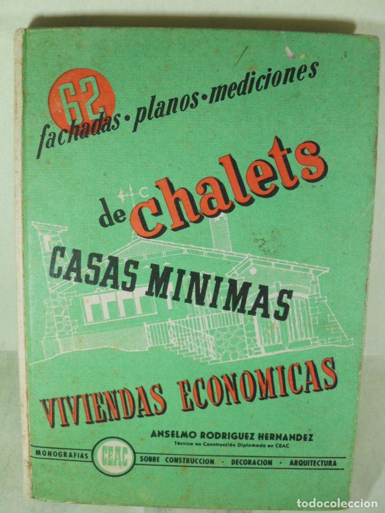 Libros: FACHADAS PLANOS MEDICIONES DE CHALETS - ANSELMO RODRIGUEZ HERNANDEZ - Foto 1