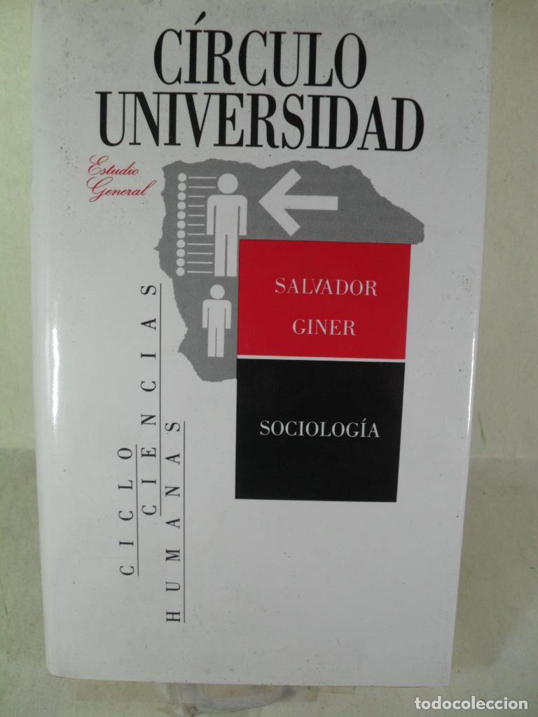 Libros: SOCIOLOGIA - SALVADOR GINER - Foto 1