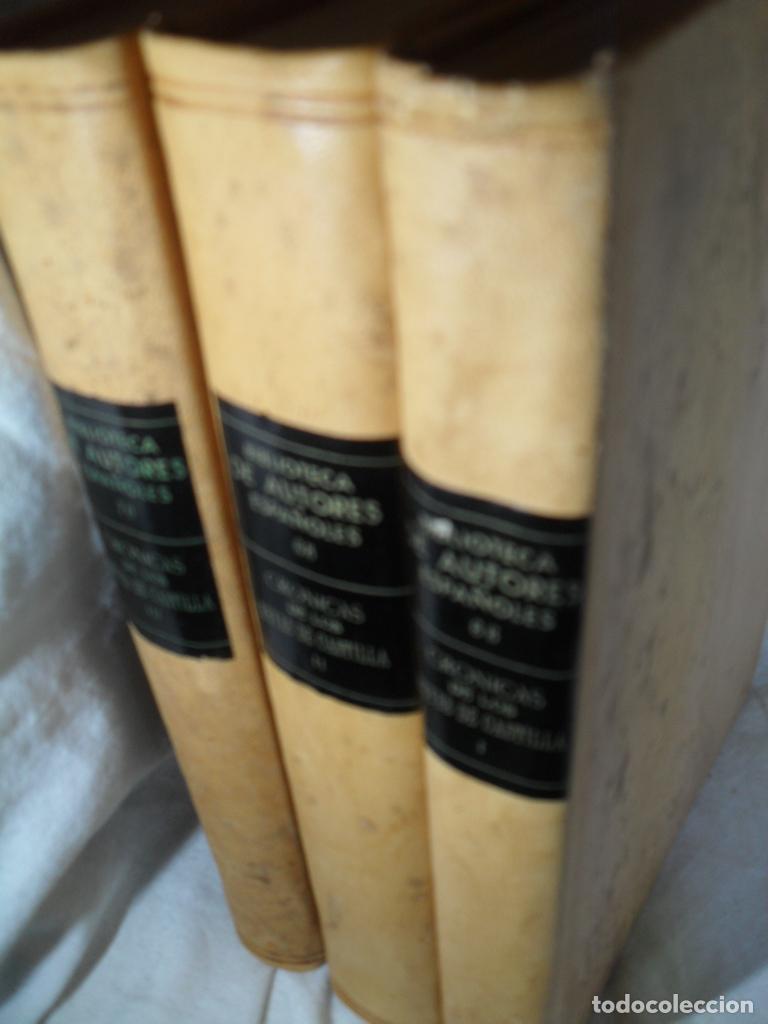 Libros: CRONICAS DE LOS REYES DE CASTILLA - CAYETANO ROSELL - Foto 1