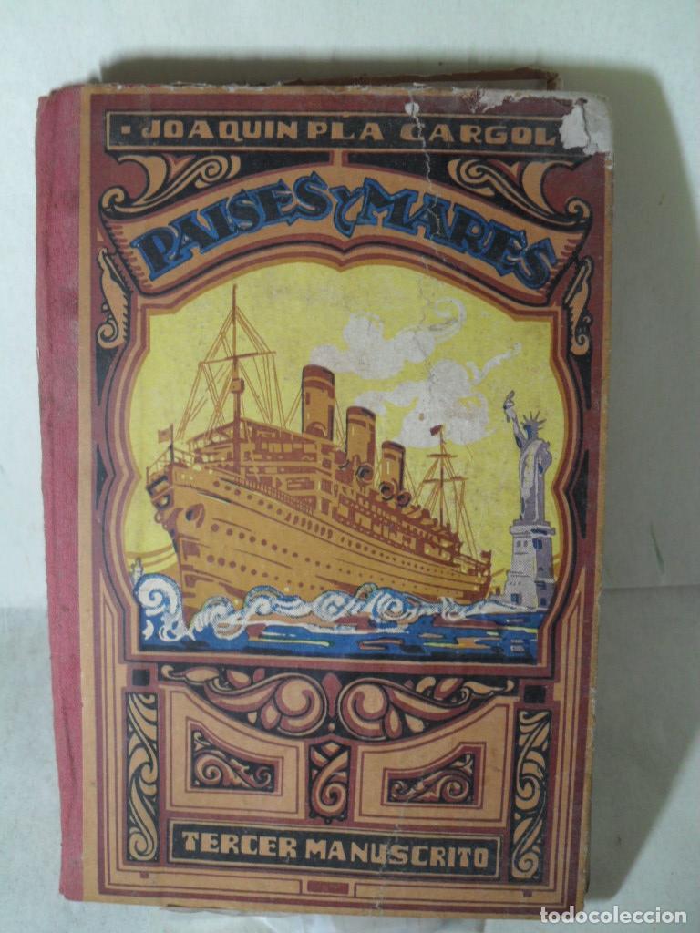 Libros: PAISES Y MARES - JOAQUIN PLA CARGOL - Foto 1