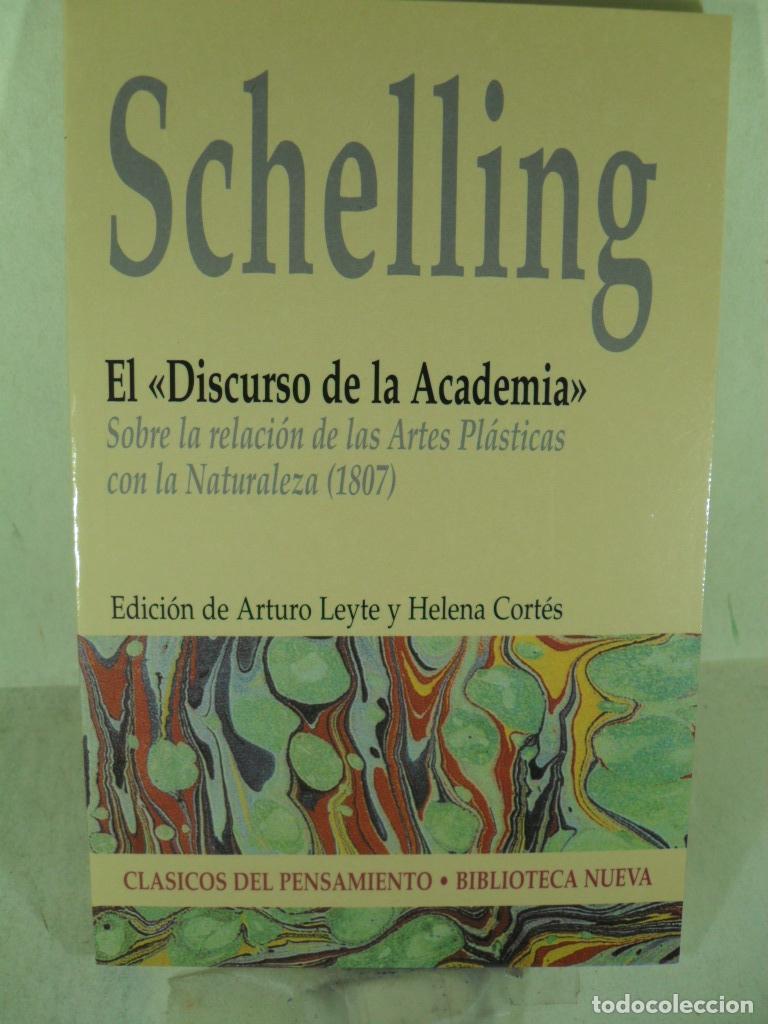 Libros: EL DISCURSO DE LA ACADEMIA - SCHELLING - Foto 1