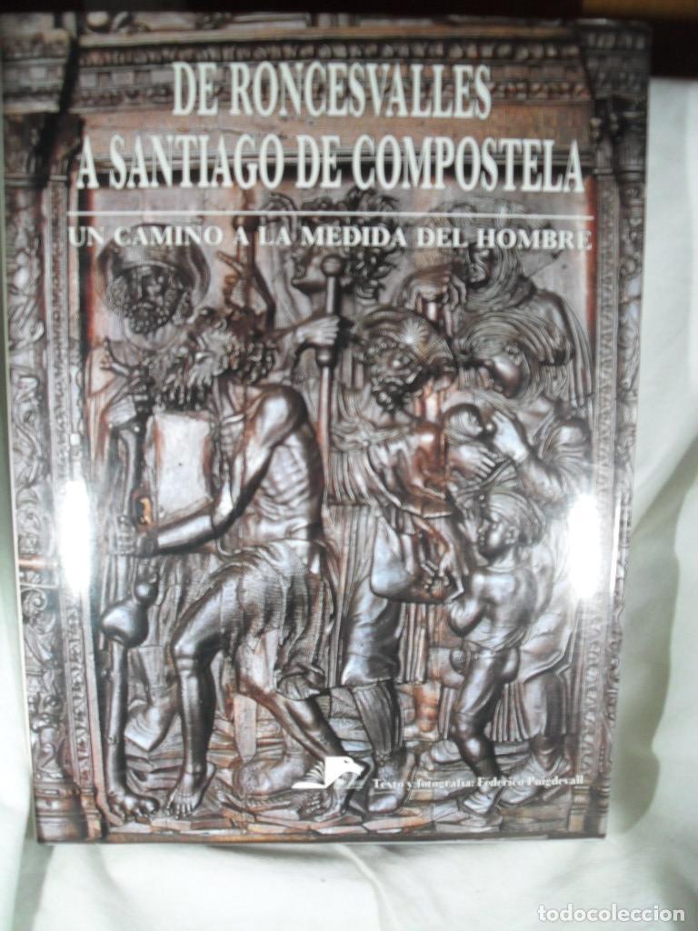 Libros: DE RONCESVALLES A SANTIAGO DE COMPOSTELA - FEDERICO PUIGDEVALL - Foto 1