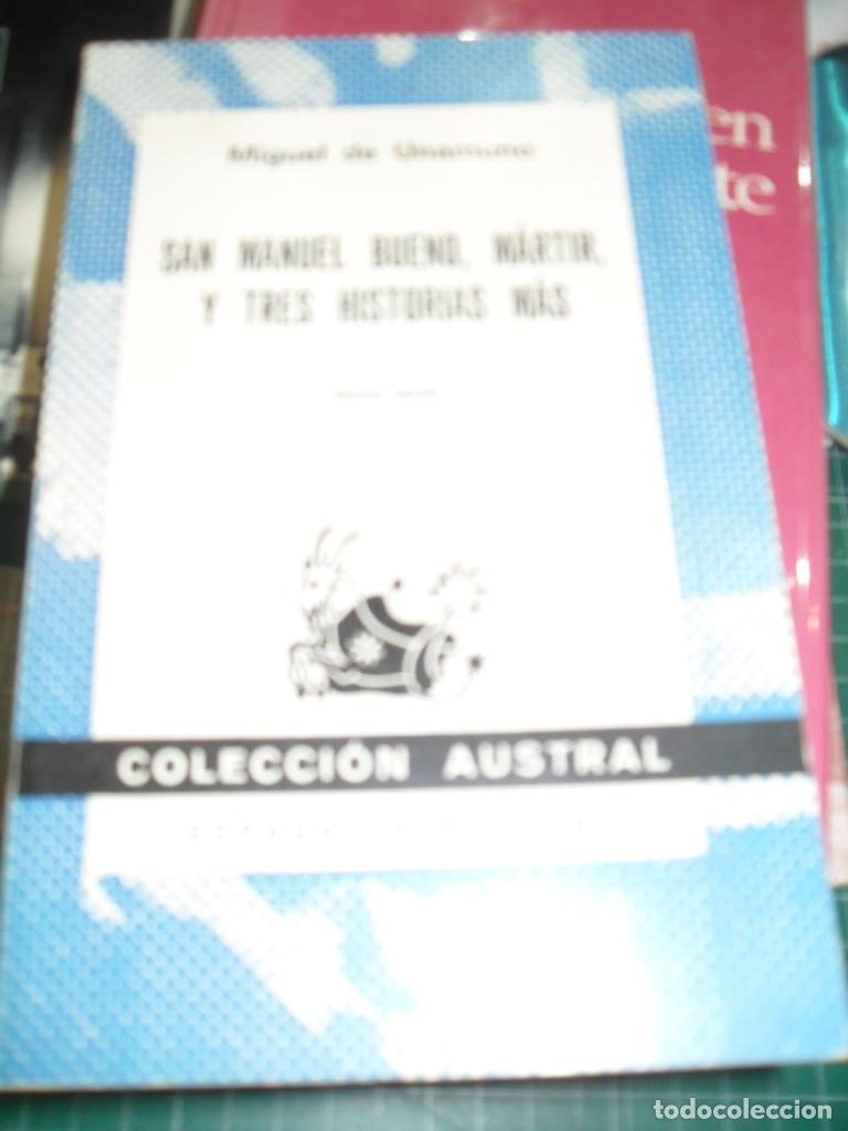 Libros: SAN MANUEL BUENO , MARTIR - MIGUEL DE UNAMUNO - Foto 1
