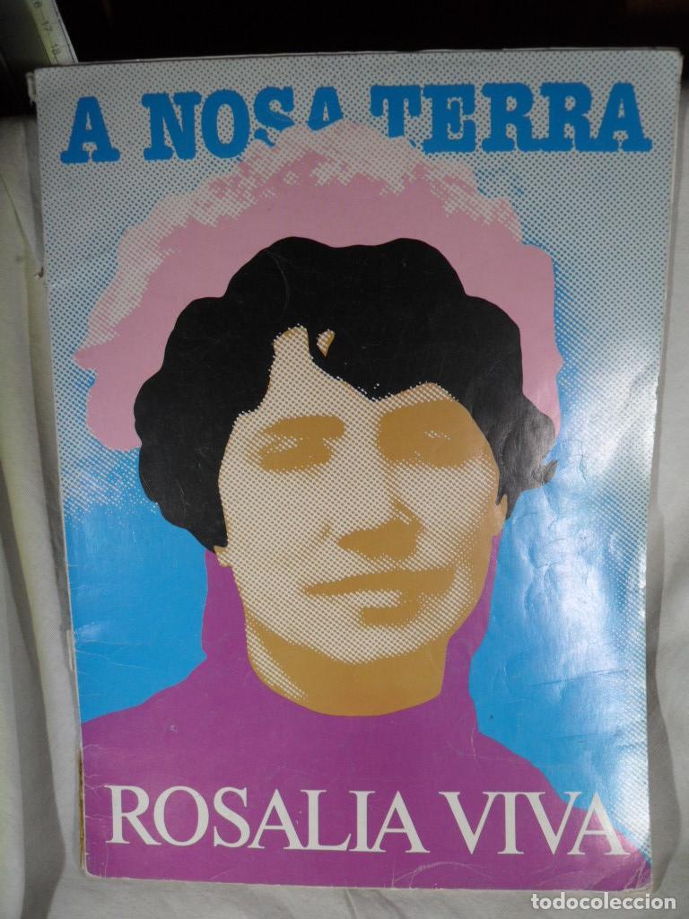 Libros: A NOSA TERRA ROSALIA VIVA - VARIOS - Foto 1