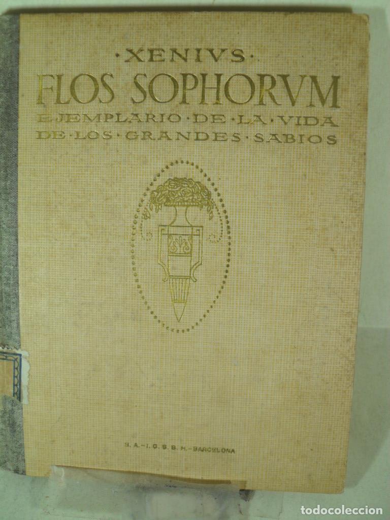 Libros: FLOS SOPHORUM - EUGENIO DE DORS - Foto 1
