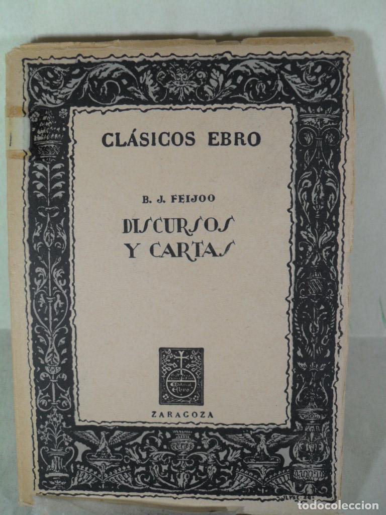 Libros: DISCURSOS Y CARTAS - FR BENITO J FEIJOO - Foto 1