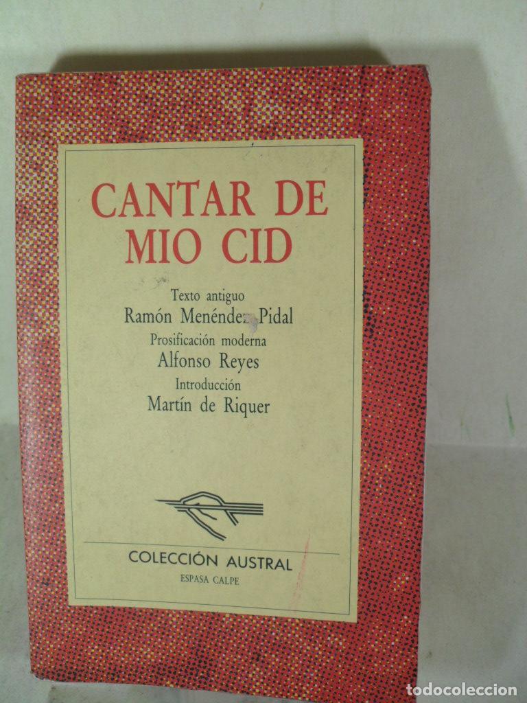 Libros: CANTAR DE MIO CID - ANONIMO - Foto 1