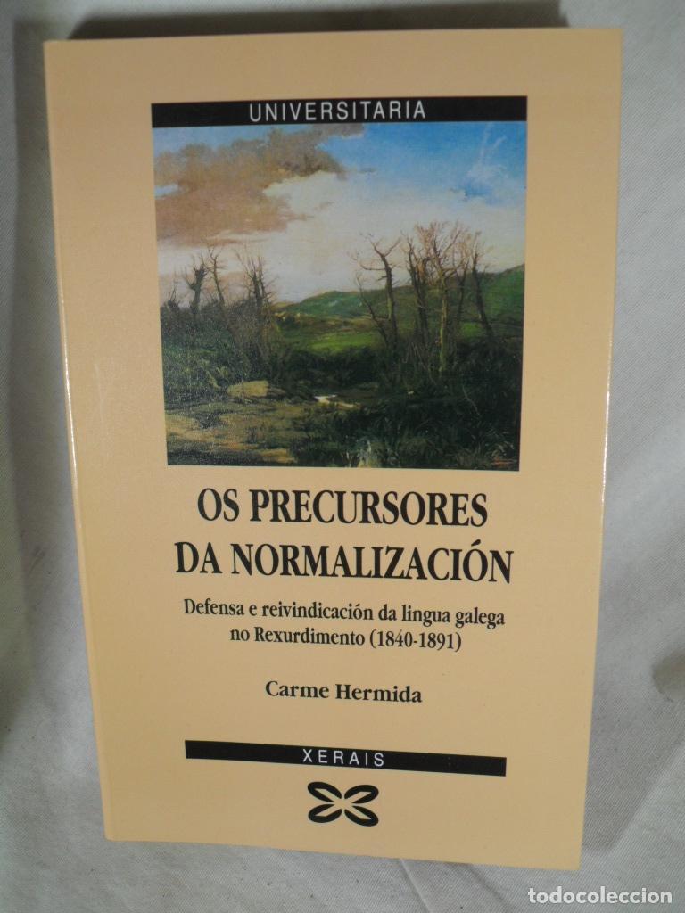 Libros: OS PRECURSORES DA NORMALIZACION - CARME HERMIDA - Foto 1