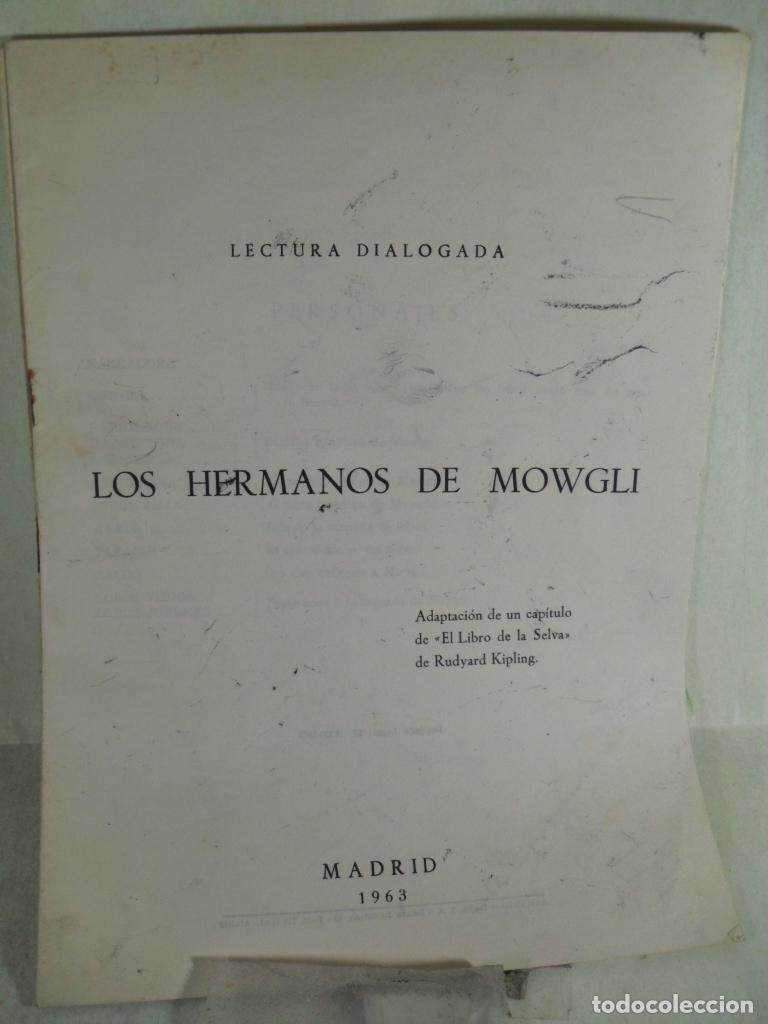 Libros: LOS HERMANOS DE MOWGLI - RUDYARD KIPLING - Foto 1