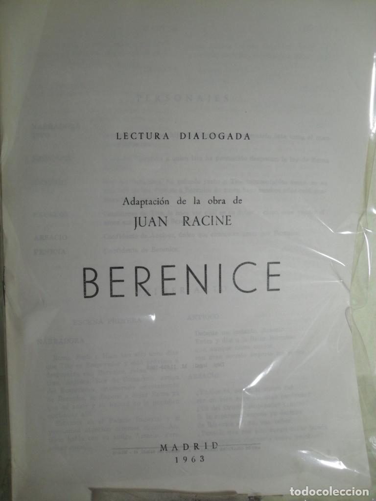 Libros: BERENICE - JUAN RACINE - Foto 1