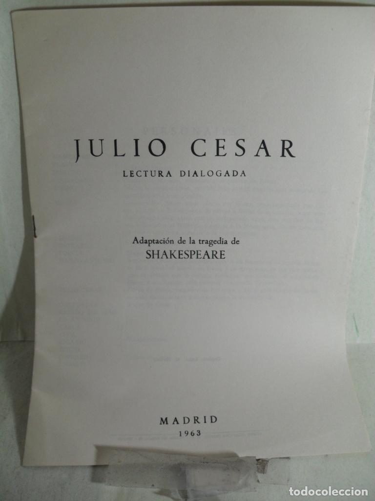 Libros: JULIO CESAR - WILLIAM SHAKESPEARE - Foto 1