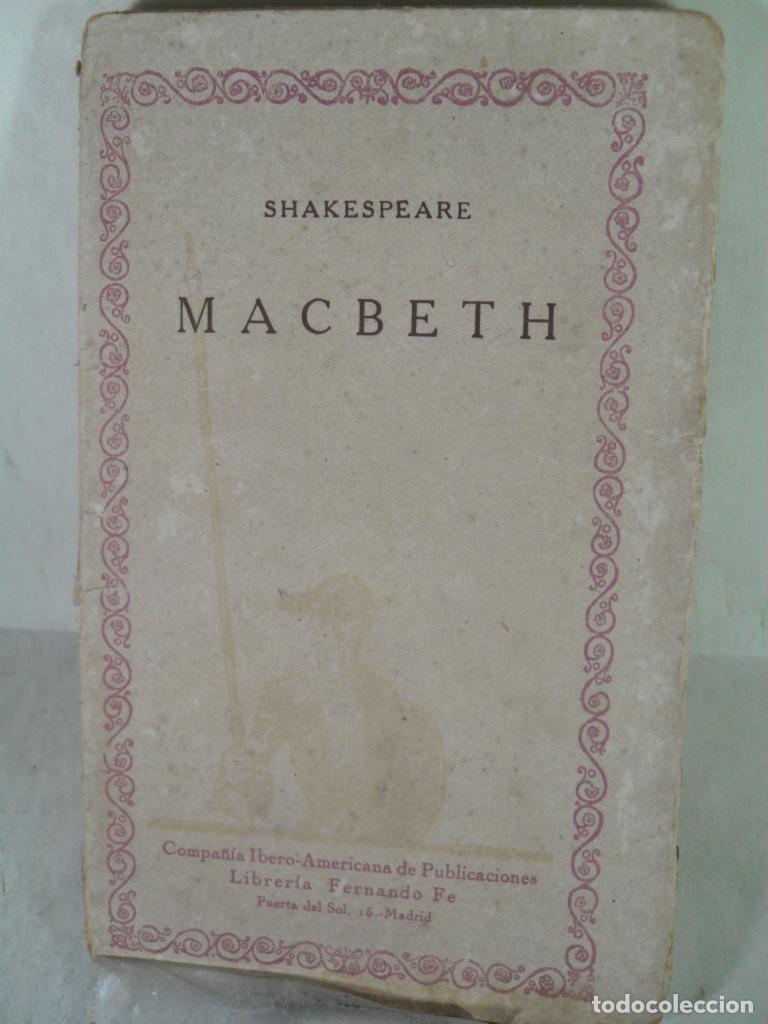 Libros: MACBETH - WILLIAM SHAKESPEARE - Foto 1