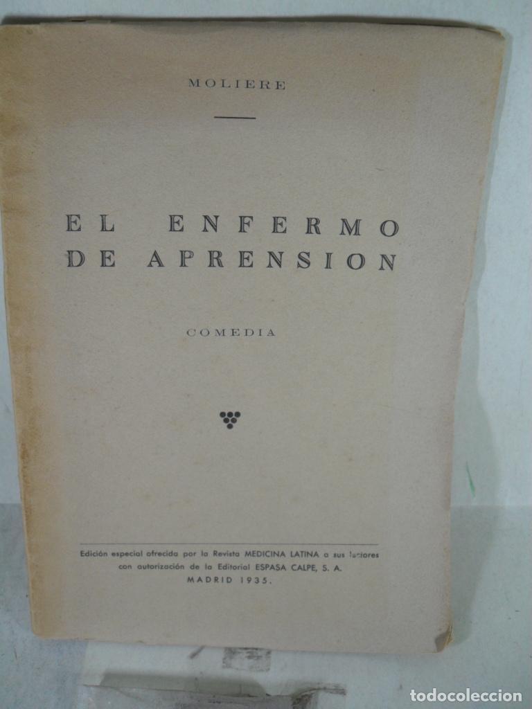 Libros: EL ENFERMO DE APRESION - MOLIERE - Foto 1