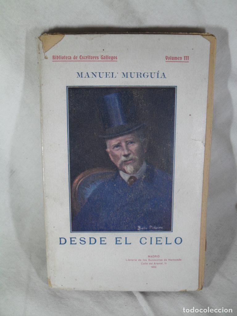 Libros: DESDE EL CIELO - MANUEL MURGUIA - Foto 1
